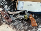 First Year Gun, 1983 Smith & Wesson model 651 Stainless .22 Magnum “J” Frame Target Revolver, 4”, Boxed. Trades Welcome. - Image 4 of 23