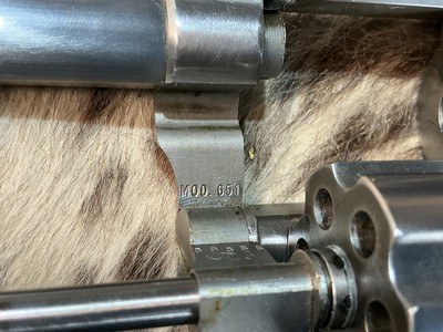 First Year Gun, 1983 Smith & Wesson model 651 Stainless .22 Magnum “J” Frame Target Revolver, 4”, Boxed. Trades Welcome. - Image 21 of 23