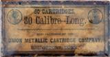 Union Metallic .30 cal long, native to the box - 1 of 1