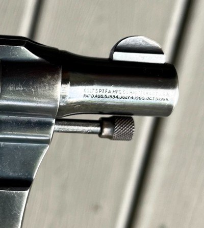 Colt Detective Special, early Square Butt, .38 Special - Image 5 of 15