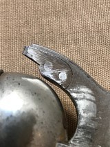 Colt Type 1 New Model Breech Loading Police Pistol with modified 1862 Police barrel and fluted cylinder. - 9 of 15