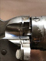 Colt Type 1 New Model Breech Loading Police Pistol with modified 1862 Police barrel and fluted cylinder. - 3 of 15