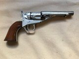 Colt Type 1 New Model Breech Loading Police Pistol with modified 1862 Police barrel and fluted cylinder. - 2 of 15