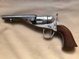 Colt Type 1 New Model Breech Loading Police Pistol with modified 1862 Police barrel and fluted cylinder. - 1 of 15