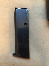 Walther Model 4, Variation "2" Late, .32acp, Imperial Marked Crown/D on left slide, w/Carl Busse GMSH, Mainz 1917 Holster - 9 of 15