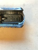 Walther Model 4, Variation "2" Late, .32acp, Imperial Marked Crown/D on left slide, w/Carl Busse GMSH, Mainz 1917 Holster - 7 of 15