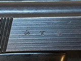 Spreewerk P.38 cyq, Early "b" block, Original Finish, w/rare "B" stamped magazine, e/88 stamped magazine spline - 5 of 15