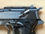 Spreewerk P.38 cyq, Early "b" block, Original Finish, w/rare "B" stamped magazine, e/88 stamped magazine spline - 4 of 15
