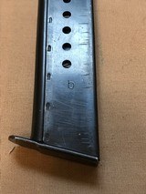 Spreewerk P.38 cyq, Early "b" block, Original Finish, w/rare "B" stamped magazine, e/88 stamped magazine spline - 14 of 15