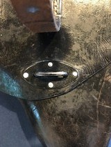 German P.38 Hardshell Holster, gxy 1942, WaA 706, Gebruder Klinge, Original Stitching Intact, Very Good Condition - 6 of 9