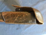 German P.38 Hardshell Holster, gxy 1942, WaA 706, Gebruder Klinge, Original Stitching Intact, Very Good Condition - 8 of 9