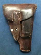 J. P. Sauer, 1930 Behordan, Police Starburst K Marked, Both Original Matching Numbered Mags & Original Numbered Police Marked Holster - 8 of 20