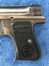J. P. Sauer, 1930 Behordan, Police Starburst K Marked, Both Original Matching Numbered Mags & Original Numbered Police Marked Holster - 5 of 20
