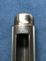 J. P. Sauer, 1930 Behordan, Police Starburst K Marked, Both Original Matching Numbered Mags & Original Numbered Police Marked Holster - 15 of 20