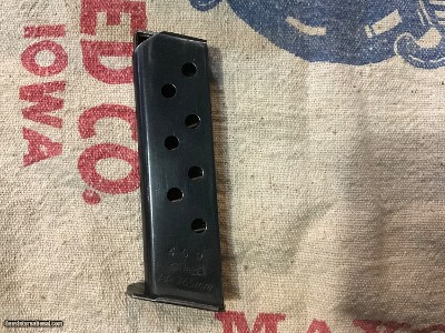 Walter pp high polish magazine 7.65 mm serial numbered, Walther banner