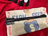 Thompson center contender super 14 in blue .22 hornet round barrel - 2 of 4