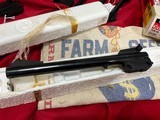 Thompson center contender 10 inch in blue 357 maximum round barrel Like new in box - 2 of 2