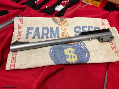 Thompson center contender super 14 in stainless 44 Remington magnum round barrel