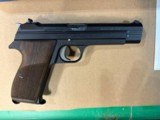 SIG P210-6, Swiss Pistol, 9mmP, Unfired, Boxed with Test Target, and 22LR Conversion Kit - Image 1 of 2