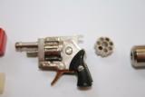 XYTHOS Miniature handgun - Nickel 2mm pinfire Austrian made gun / flare set in original case - 6 of 9