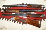 Browning Superposed Diana three barrel set. Round Knob Long Tang - 1 of 15