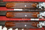 Browning Superposed Diana three barrel set. Round Knob Long Tang - 11 of 15