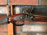 Wonderful Parker Field Sons Double Barrel Flintlock Shotgun .23 gauge - 3 of 15