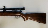 Winchester model 52 .22 caliber target rifle with Lyman 20x scope - 2 of 7