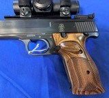 Smith and Wesson Model 41 .22 caliber target pistol with ADCO red dot sight - 3 of 6