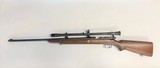 Winchester model 52 .22 caliber target rifle with Lyman Junior Target Spot Scope - 1 of 9