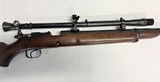 Winchester model 52 .22 caliber target rifle with Lyman Junior Target Spot Scope - 7 of 9
