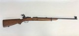 Winchester Model 52 .22 caliber target rifle with Lyman sight