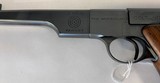 Colt Match Target Woodsman .22 caliber pistol with elephant ear grips - 3 of 8
