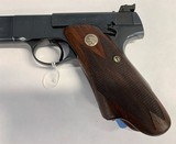 Colt Match Target Woodsman .22 caliber pistol with elephant ear grips - 2 of 8