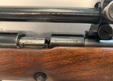 Winchester model 52C .22 caliber target rifle with 15 power Lyman Super Spot Target Scope - 8 of 11