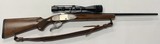 Ruger No. 1 .223 rifle with Weaver V12-2 scope and sling - 8 of 11