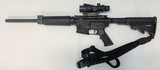 Smith and Wesson M&P 15 .556 caliber rifle with Trijicon ACOG TA31RCO-A4 Optic, sling, hard case and eleven magazines - 5 of 10