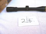 Lepould 3x10x40 mm model VX93
Boone
and Crockett Reticle scope - 6 of 8