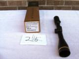 Lepould 3x10x40 mm model VX93
Boone
and Crockett Reticle scope - 1 of 8