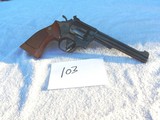 Smith and Wesson Model 48. 22mag revolver. it has a 6" bbl. with a 6 round capacity. - 2 of 6