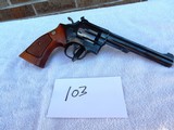 Smith and Wesson Model 48. 22mag revolver. it has a 6" bbl. with a 6 round capacity. - 3 of 6