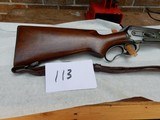 Winchester Model 71. 348 cal. lever action - 5 of 9
