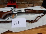 Winchester Model 71. 348 cal. lever action - 6 of 9