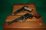 COLT Mfg. 1911 Gold Cup National Match - SAA 3Gen. NRA 1871 - 1971 Centennial set45ACP - 45LC - 16 of 18