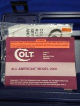 COLT ALL AMERICAN 2000 9 MM - 9 of 13