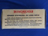 Winchester Leader Staynless 22 Long Rifle FULL BRICK - 9 of 10