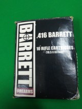 416 BARRETT AMMUNITION - 1 of 9