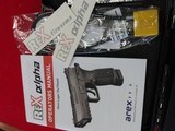 Arex REXALPHA9-01 Rex Alpha 9mm Luger 5" 17+1 Black Nitride Black Polymer Grip - 4 of 8