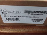 Weatherby SA-459 TURKEY XTRA 20 GA - 10 of 10