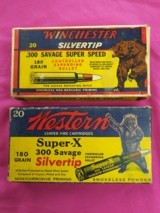 2 Boxes 300 Savage ammo - 1 of 17